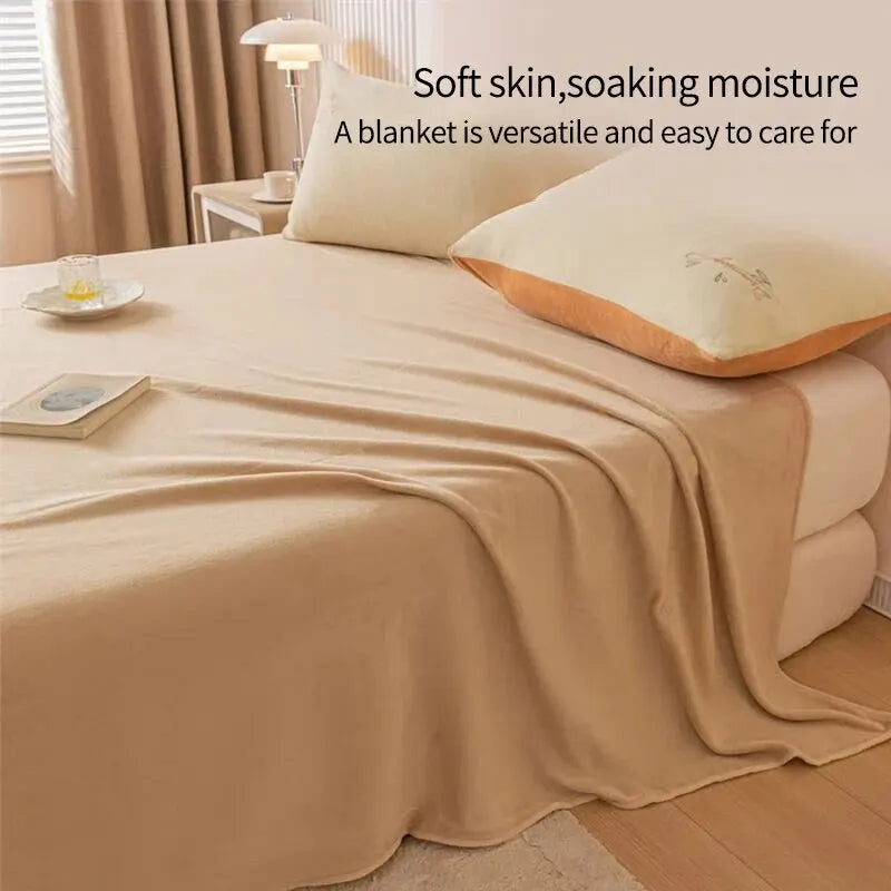 Couverture de climatisation, flanelle extra douce