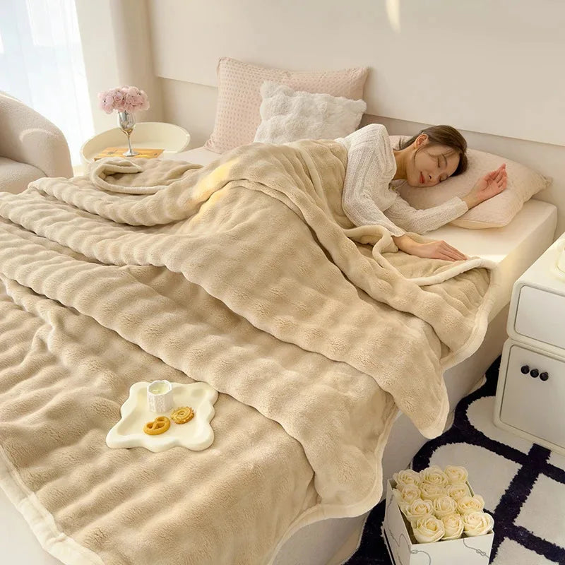 Couverture de couleur unie, légère et luxueuse, moderne
Couverture de couleur unie, légère , luxueuse, et moderne