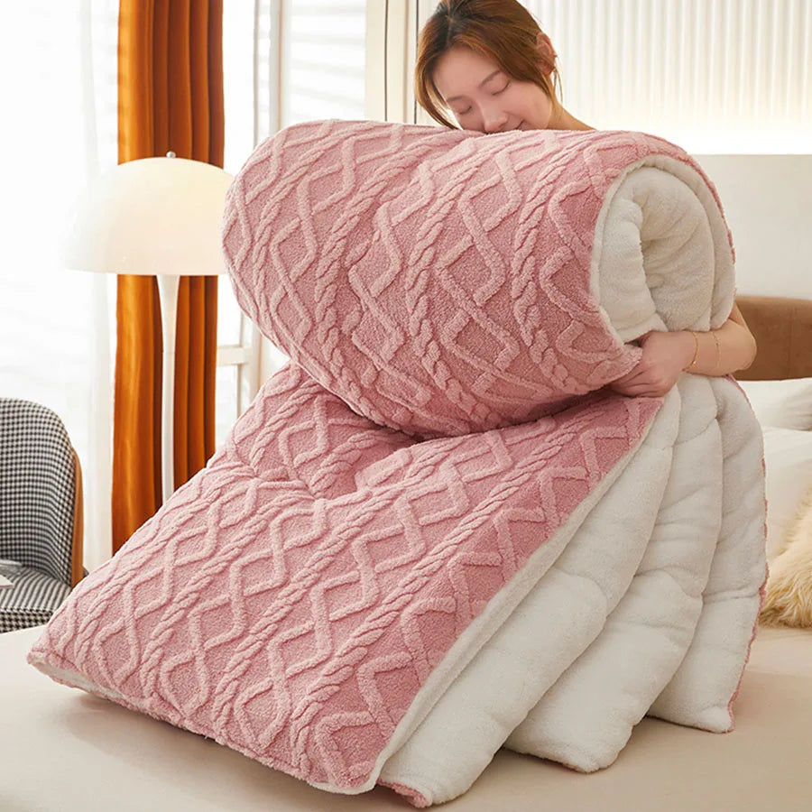 Couverture polaire ultra chaude