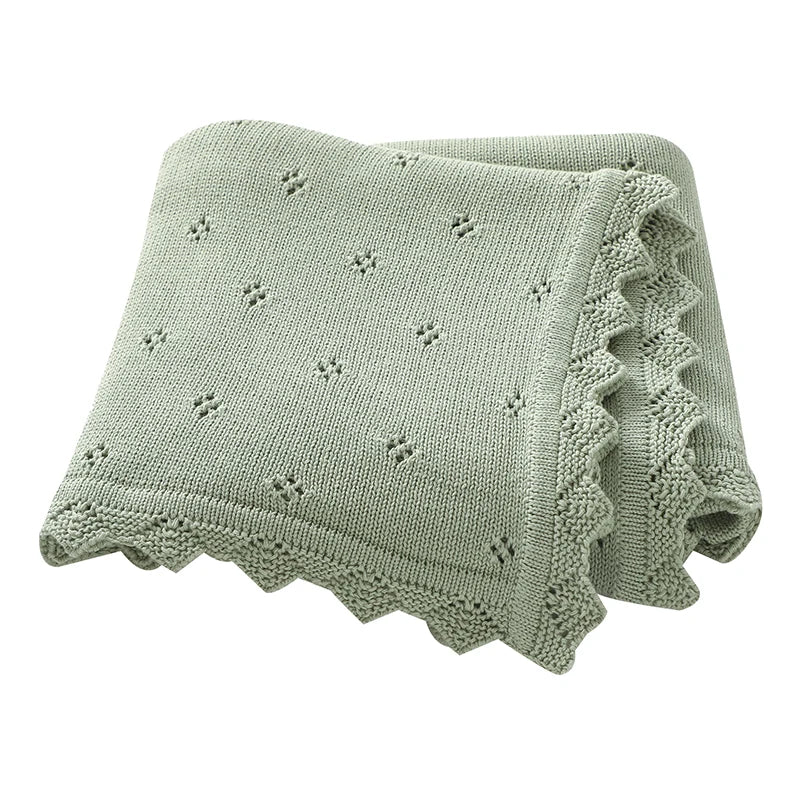couverture bébé tricot