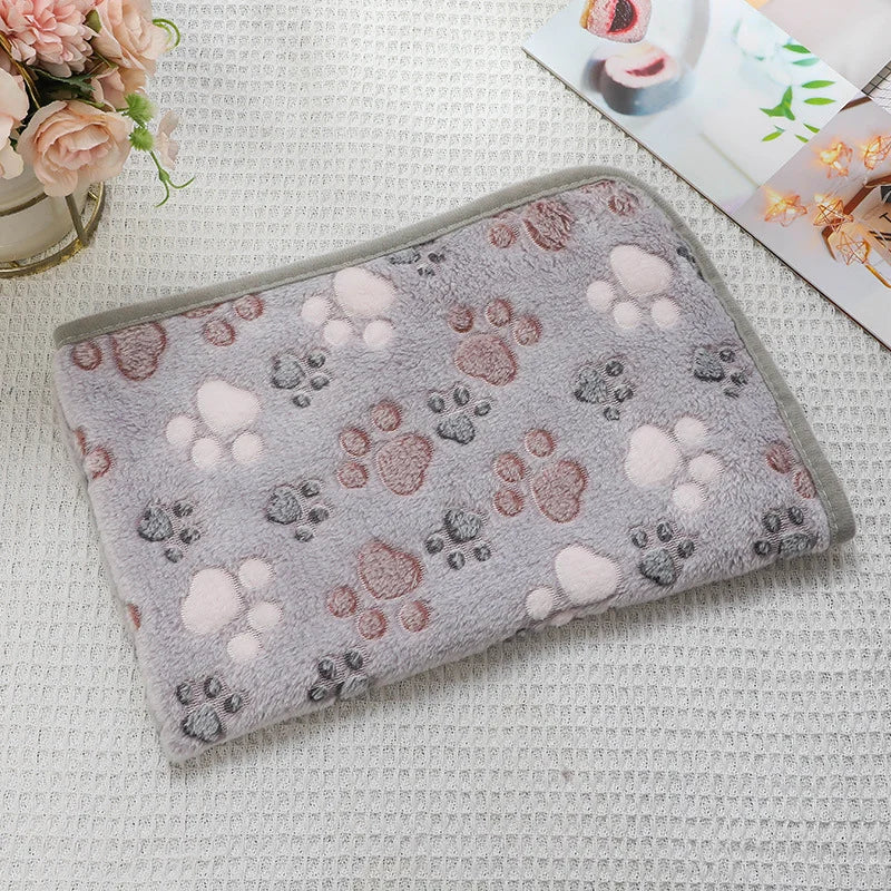Couverture mignonne en flanelle pour animaux de compagnie