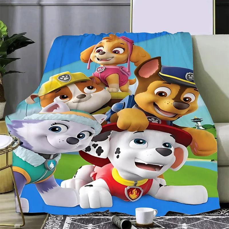 couverture chaude chien patroulle