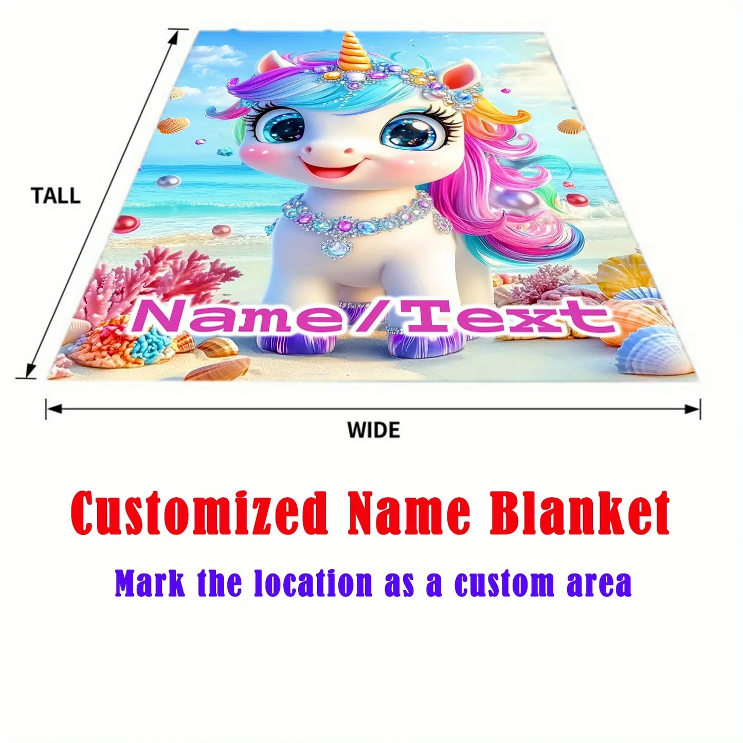 Couverture de cheval de plage