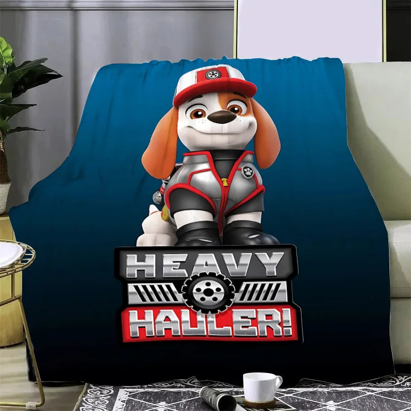 couverture chaude chien patroulle