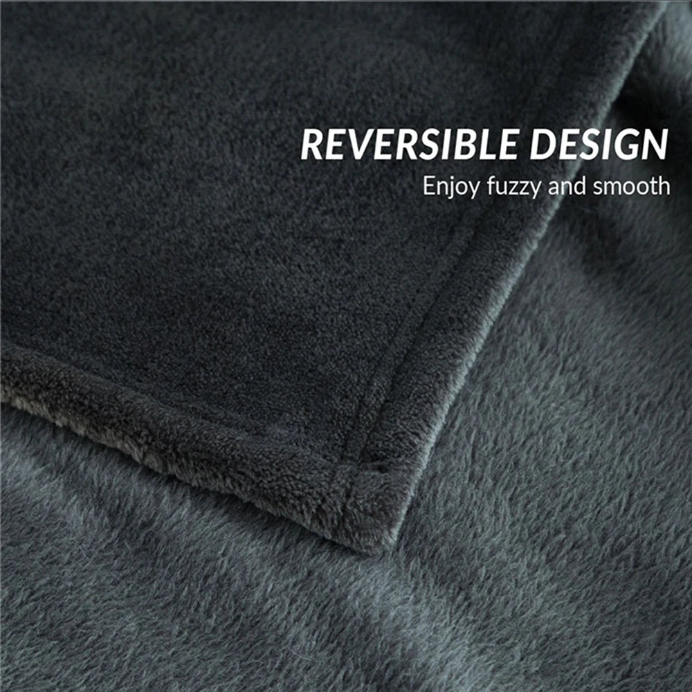 couvertures en peluche pour lits