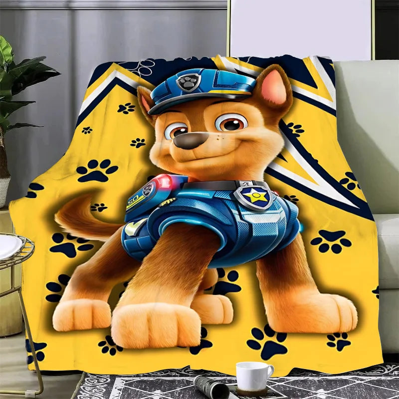 couverture chaude chien patroulle