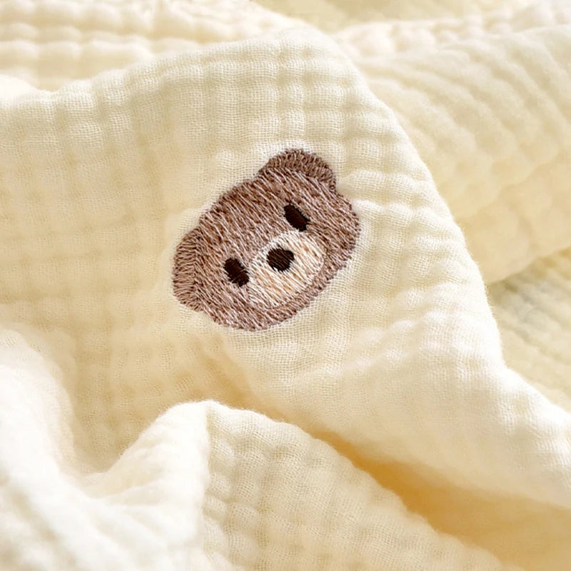 couverture brodée bébé