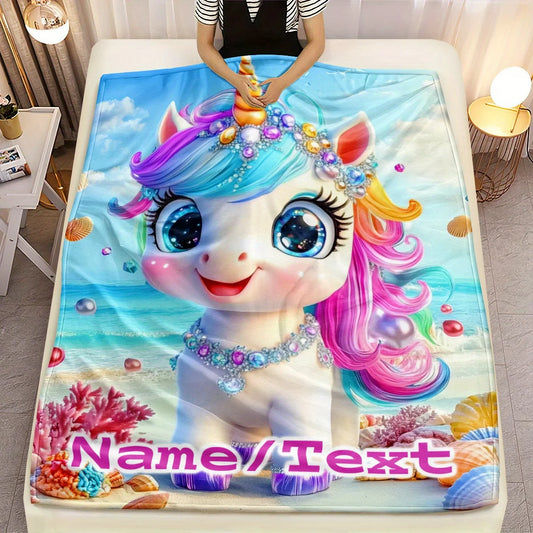 Couverture de cheval de plage