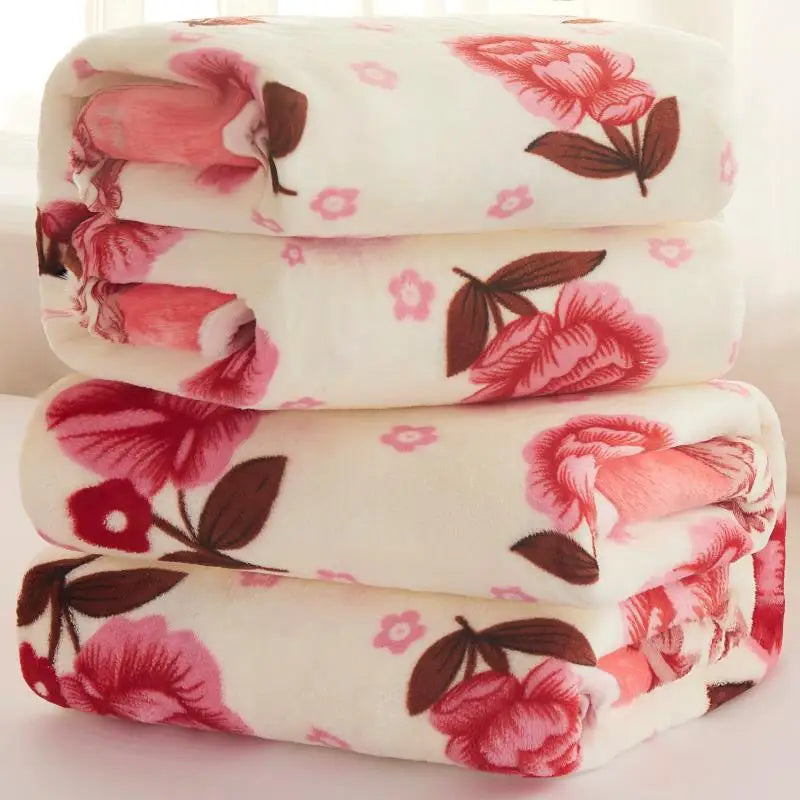 Couverture à carreaux chaude, couette d'hiver