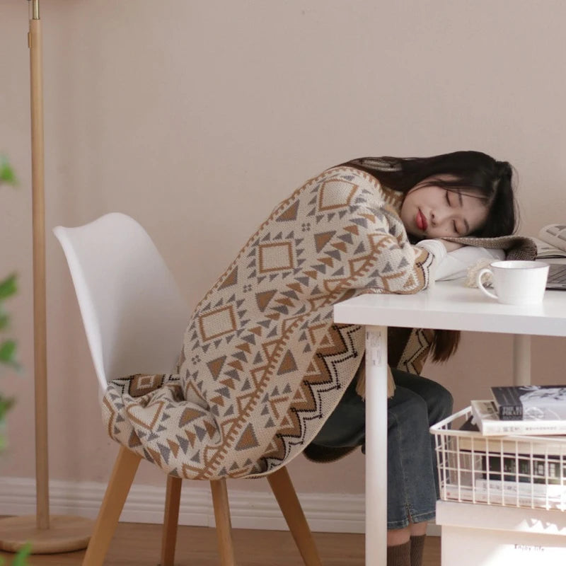 Boho jeter couvertures tricoté