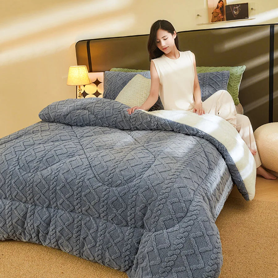 Couverture polaire ultra chaude