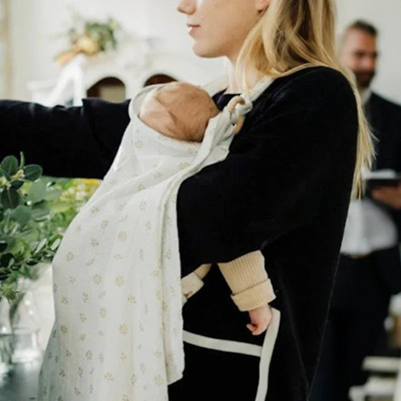 Couverture d'Allaitement en Coton