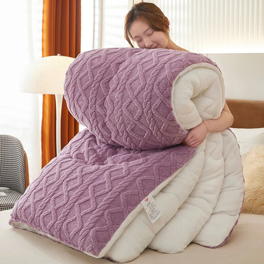 Couverture polaire ultra chaude
