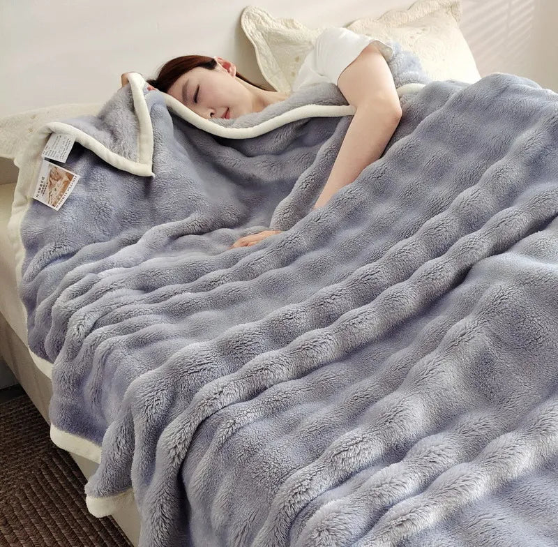 couverture en fourrure