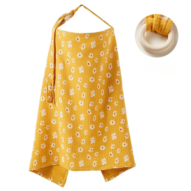 Couverture d'Allaitement en Coton