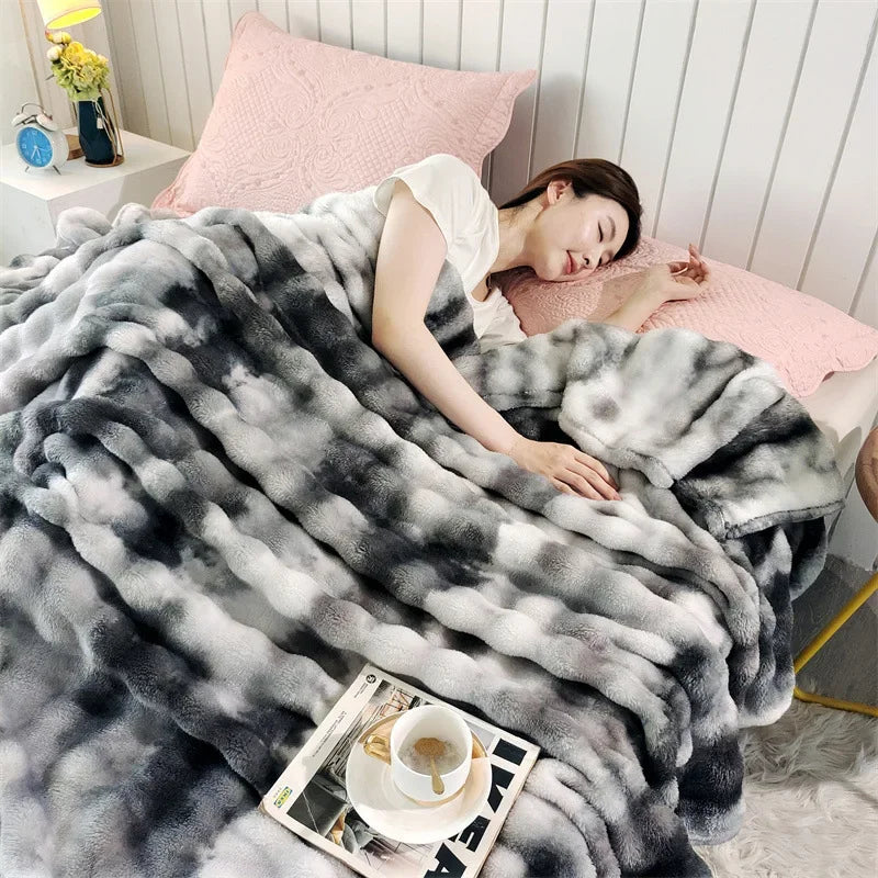 couverture polaire à bulles