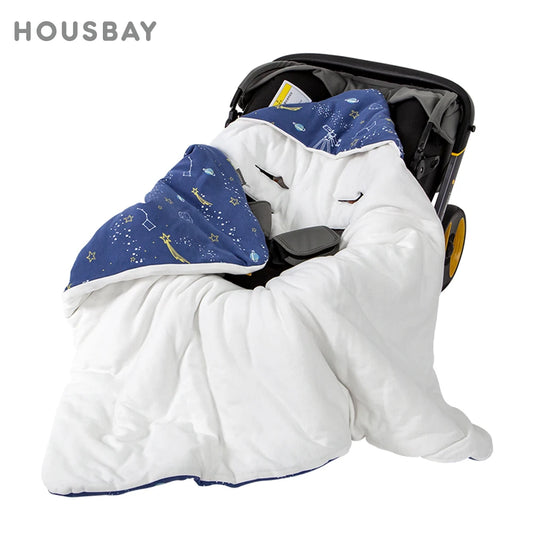 Couverture  lange d'emmaillotage chaud