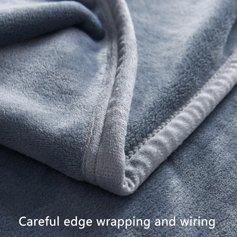 couvertures à carreaux d'hiver