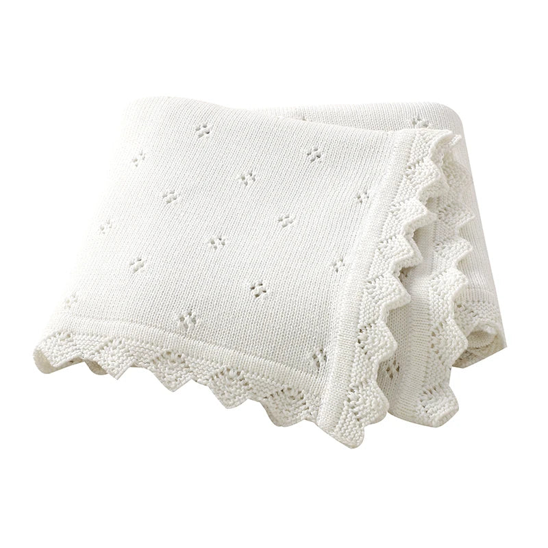 couverture bébé tricot
