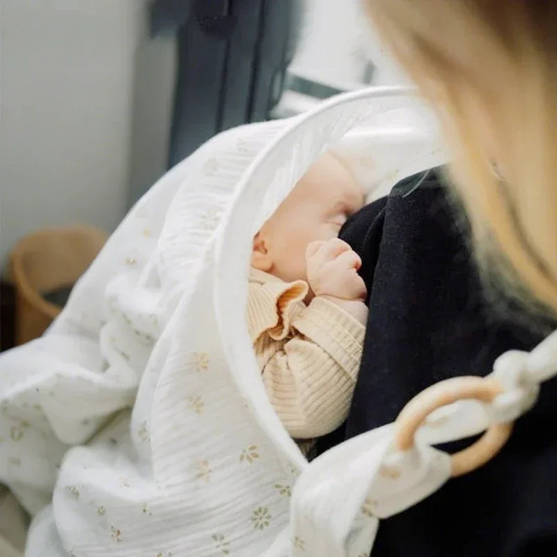 Couverture d'Allaitement en Coton