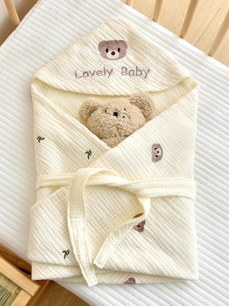 couverture brodée bébé