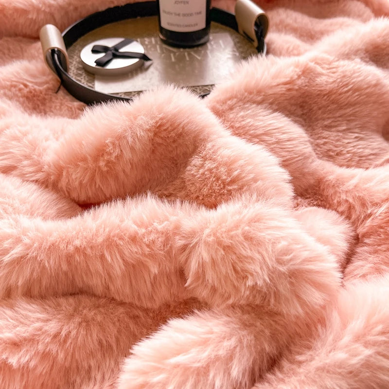 Couverture en peluche