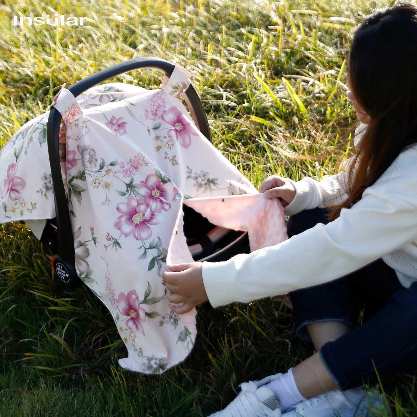 couverture de poussette