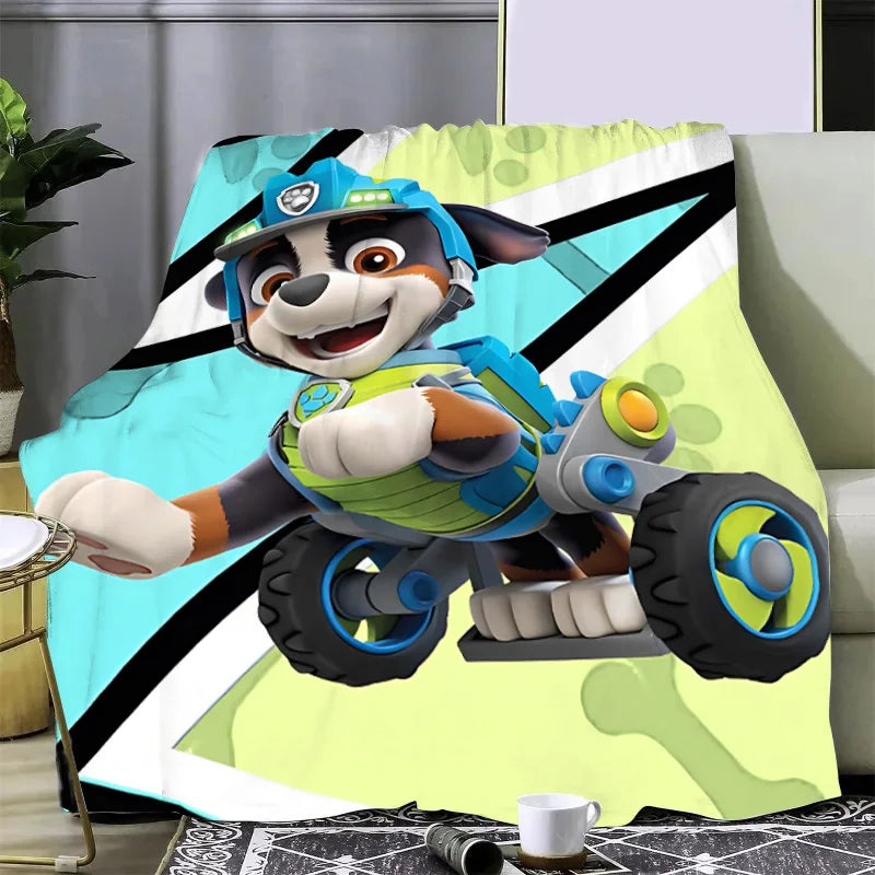 couverture chaude chien patroulle