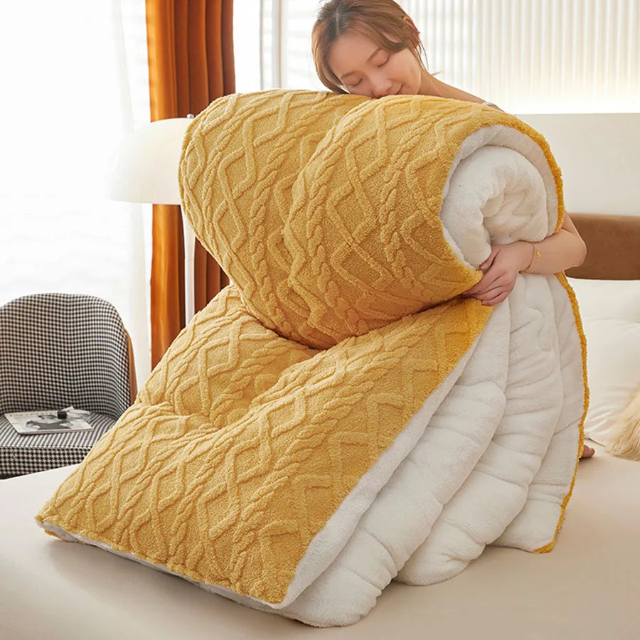 Couverture polaire ultra chaude