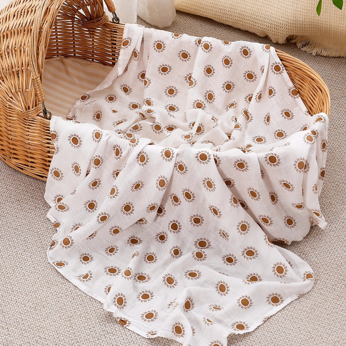 Couverture en mousseline de coton