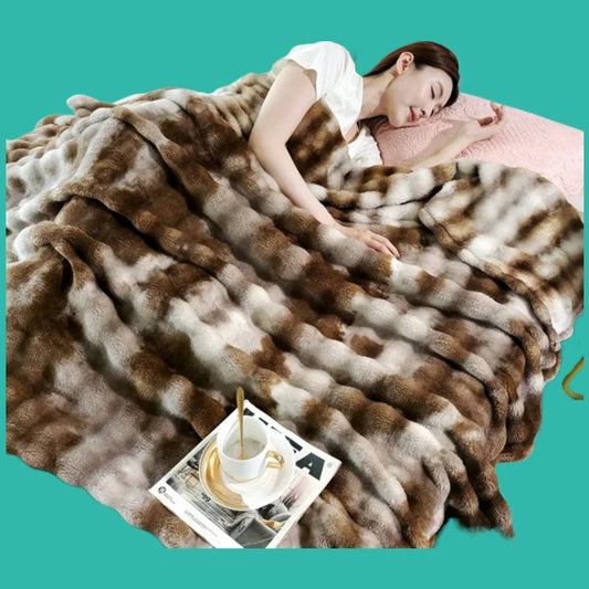 couverture polaire à bulles