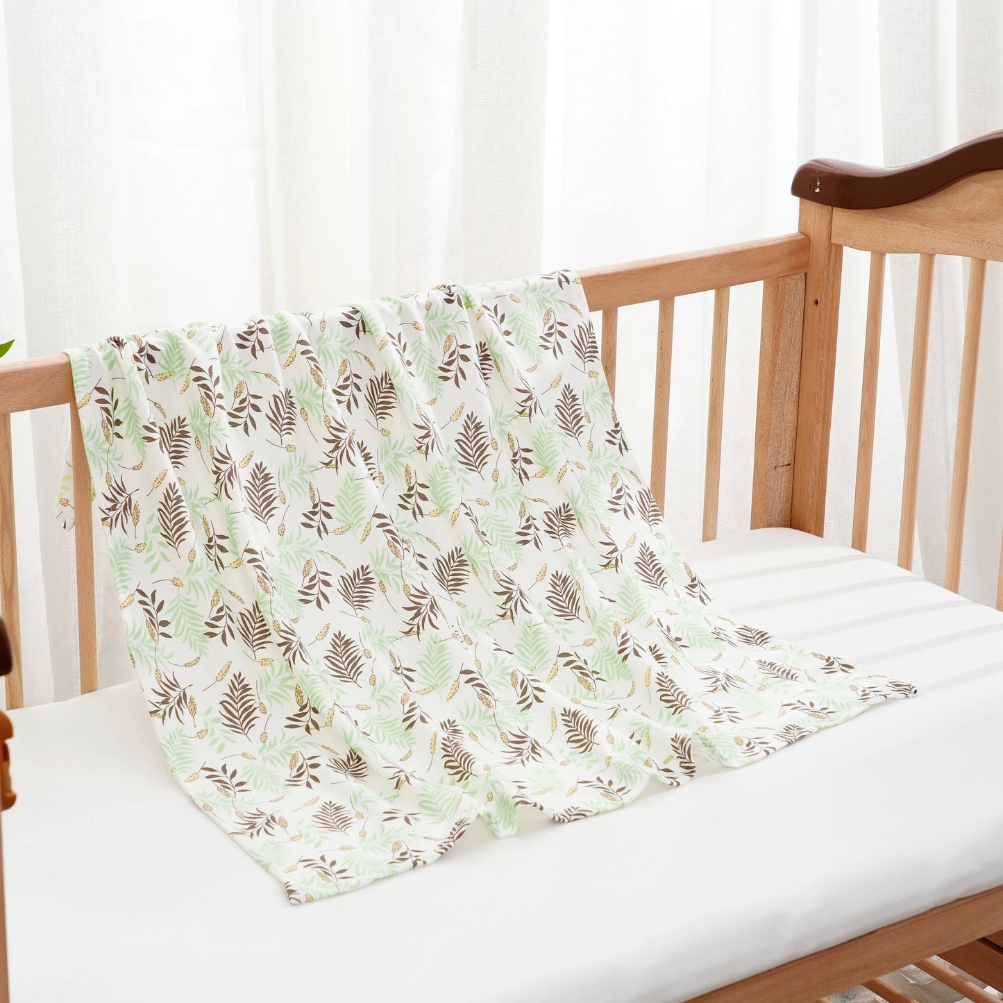 Couverture en coton et bambou pour bébé