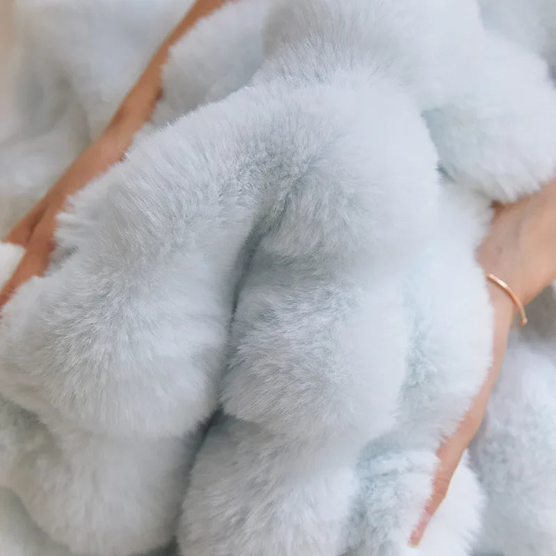 couverture en fourrure