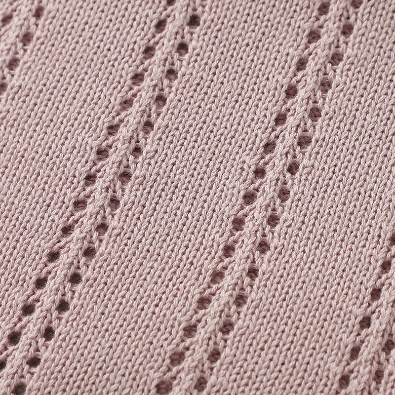 Couverture tricotée pour bébé