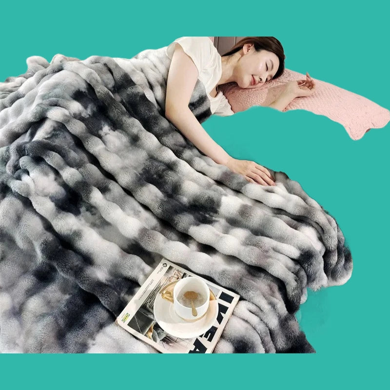 couverture polaire à bulles