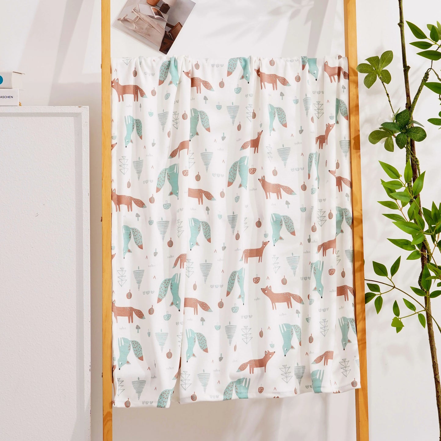 Couverture en coton et bambou pour bébé