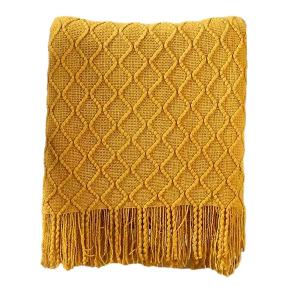 Couverture tricotée