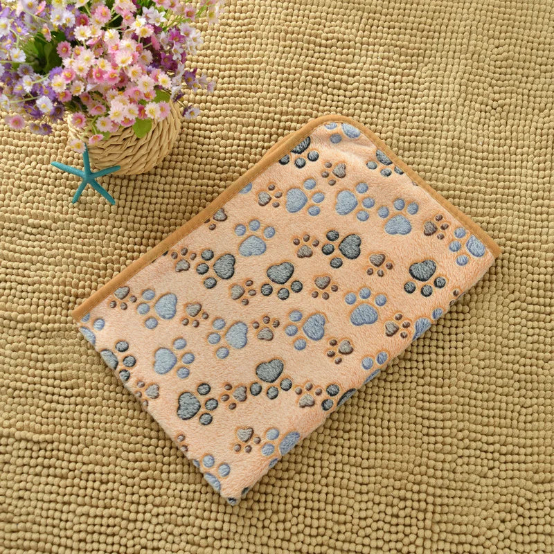 Couverture mignonne en flanelle pour animaux de compagnie