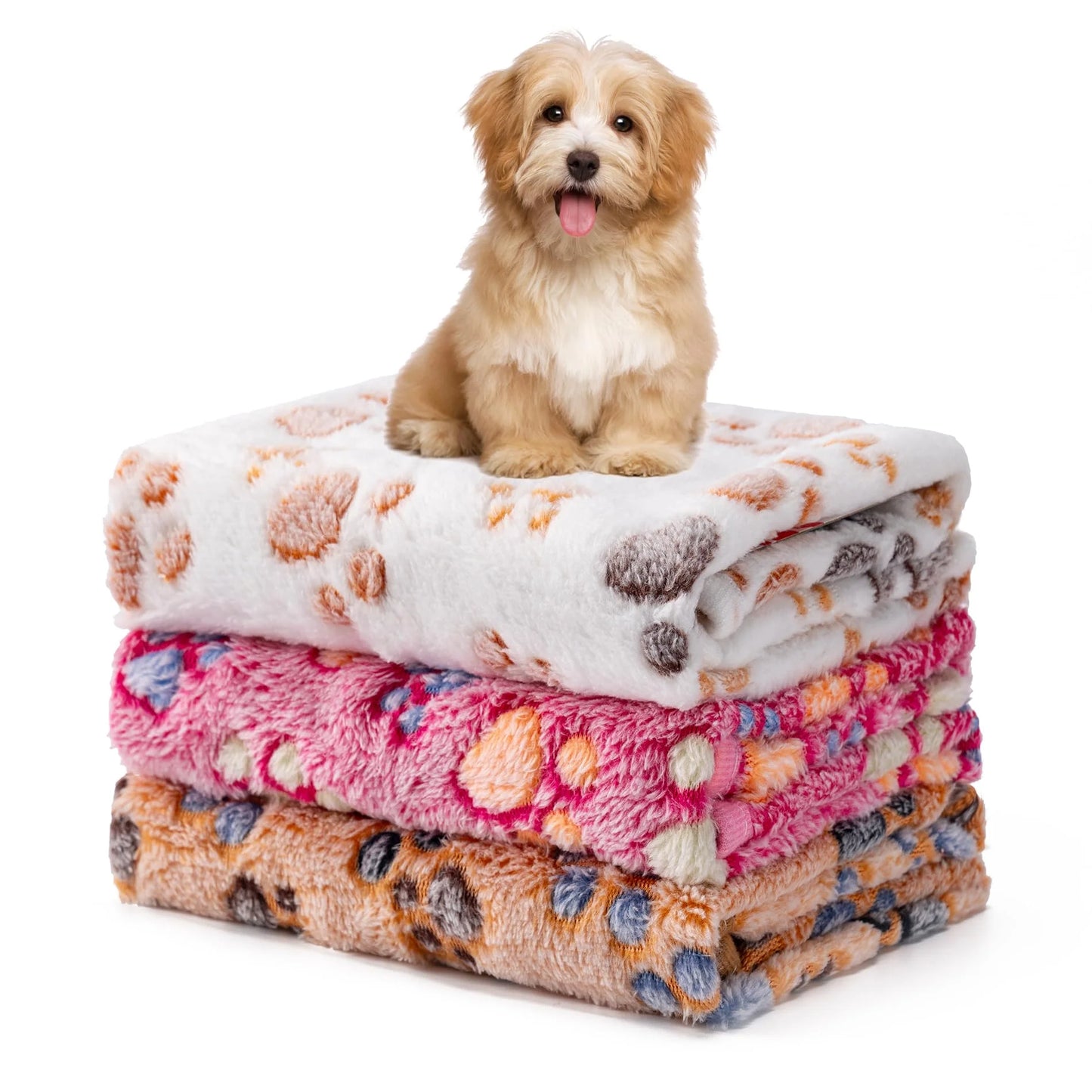 Couverture mignonne en flanelle pour animaux de compagnie