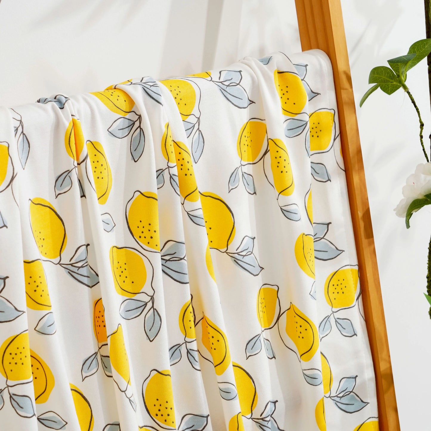 Couverture en coton et bambou pour bébé