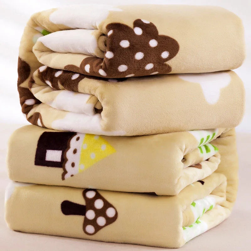 Couverture à carreaux chaude, couette d'hiver