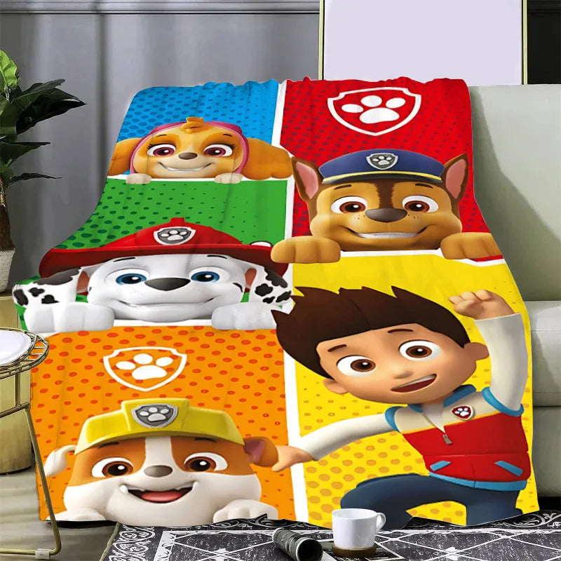 couverture chaude chien patroulle