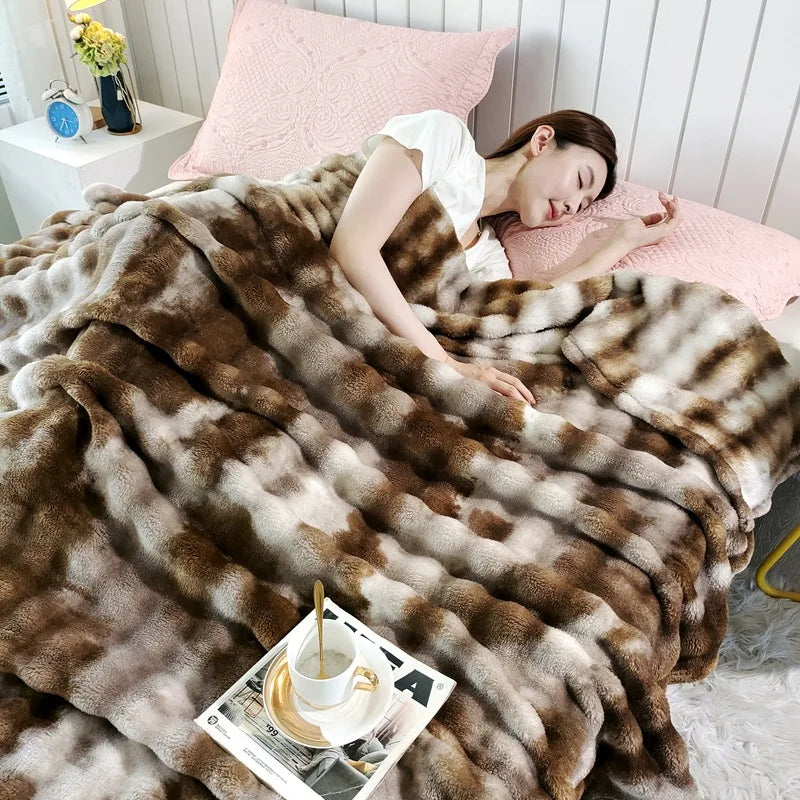 couverture polaire à bulles