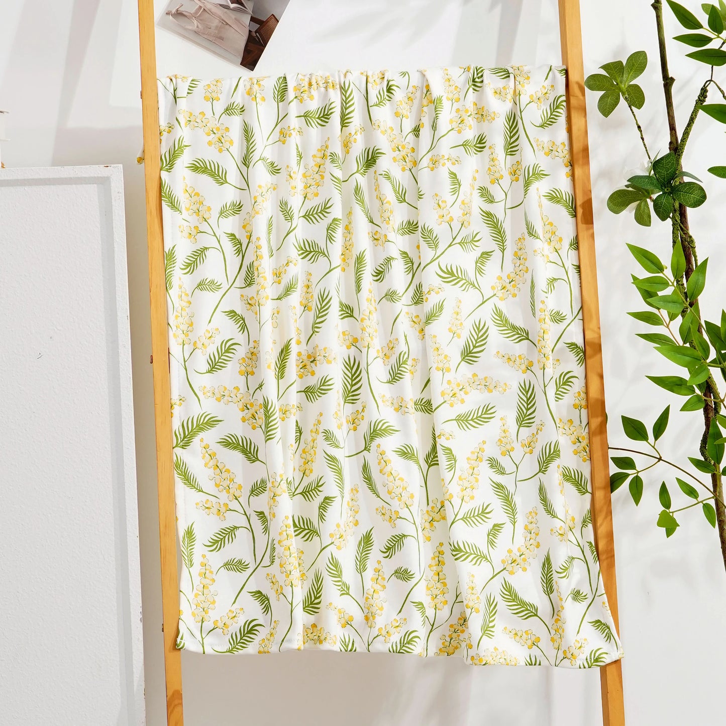 Couverture en coton et bambou pour bébé
