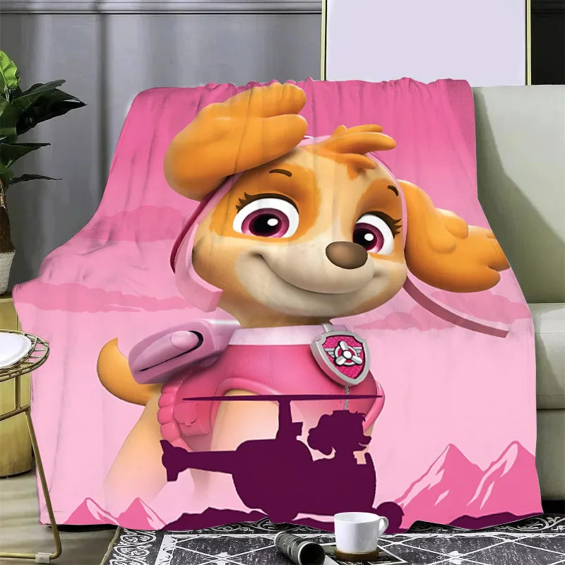 couverture chaude chien patroulle